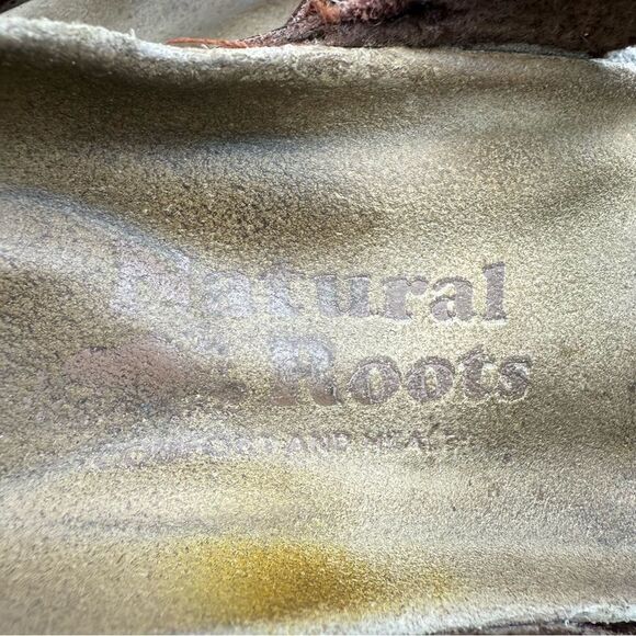 Natural Roots Health and Comfort Slip on Brown Cork Sandals Women’s size 7 - Picture 9 of 11